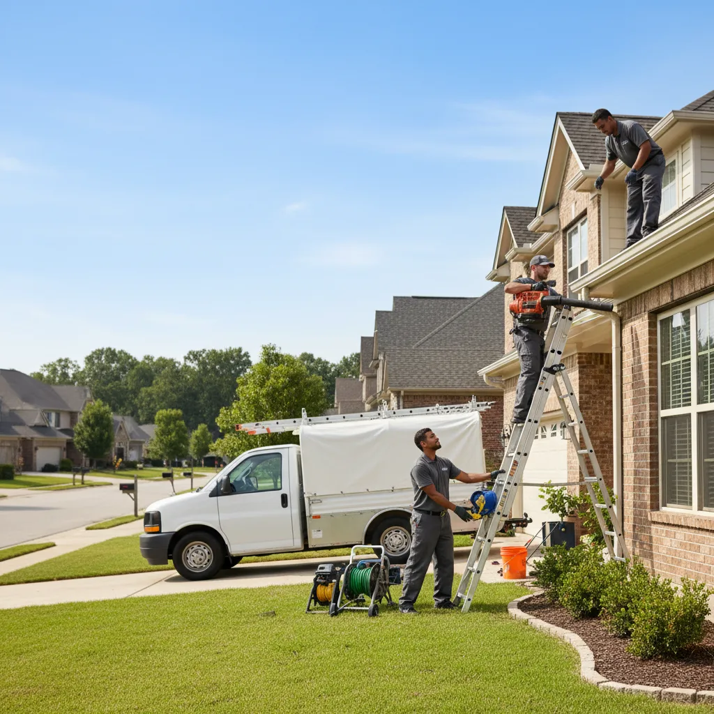 Home Gutter Service in Wood River, IL near me